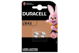 Knopfbatterie Duracell LR 43 1,5V, Art.-Nr. LR43 - Paterno Shop